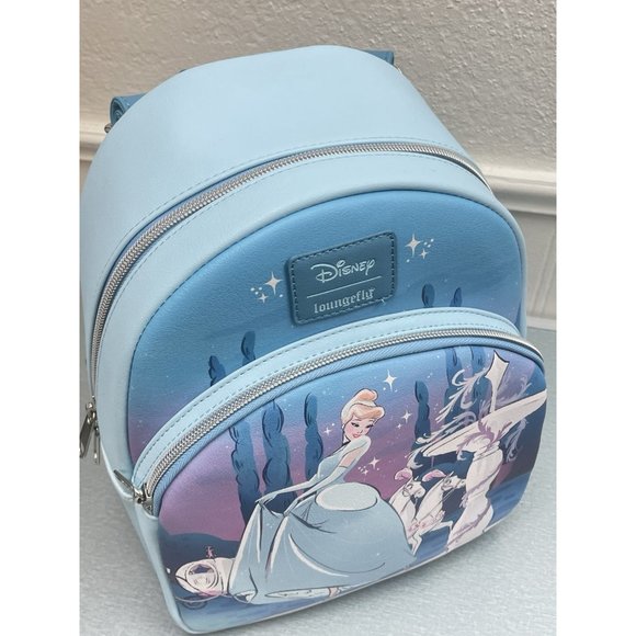Loungefly Disney  Princess Cinderella Ball Gown Mini Backpack NWT main image 15